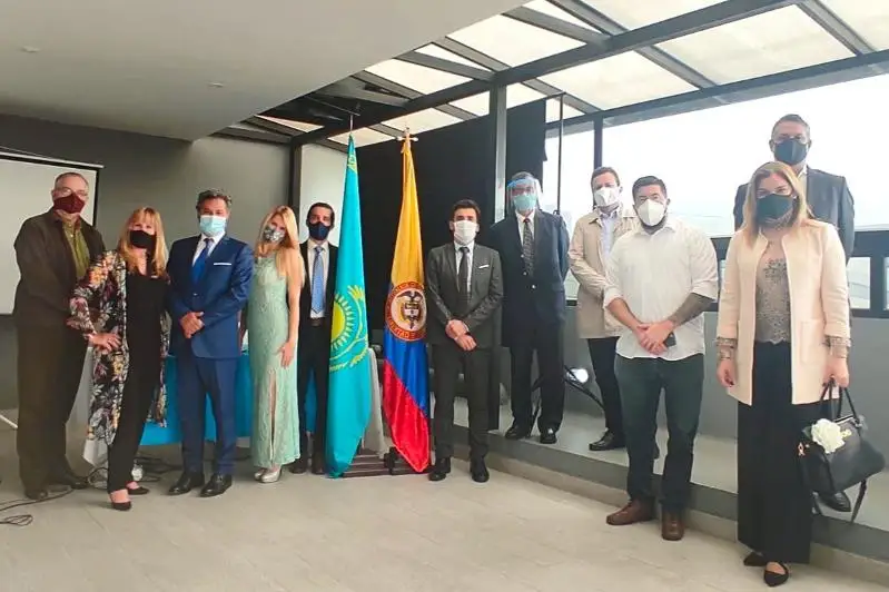 В Колумбии открыто Почетное консульство Казахстана