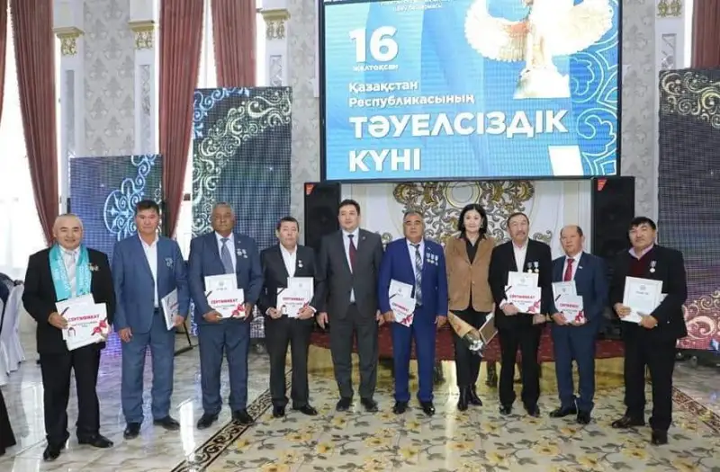 В Туркестане прошло торжественное мероприятие, посвященное Дню независимости