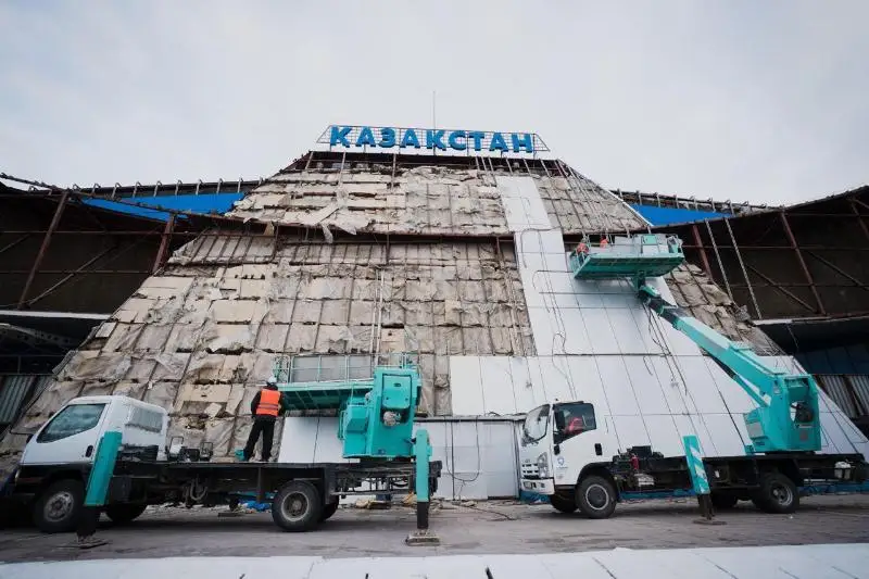 Как модернизируют столичный спорткомплекс «Казахстан»