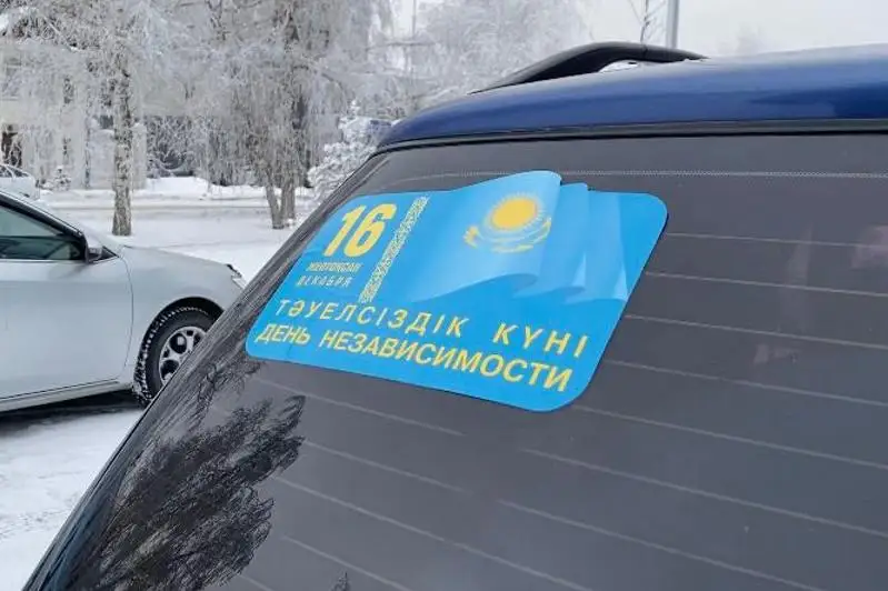 Молодежь Семея  активно принимает участие в акции «Менің Туым - менің Отаным»