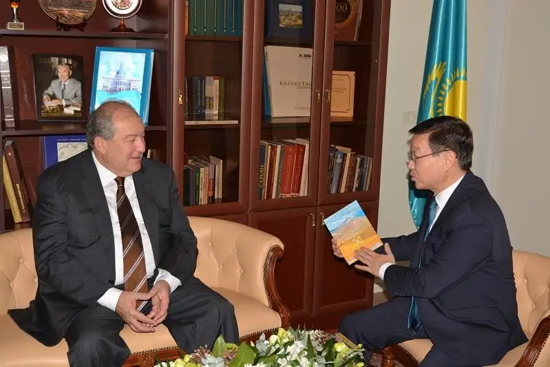 Президент Армении поздравил народ Казахстана с Днем Независимости