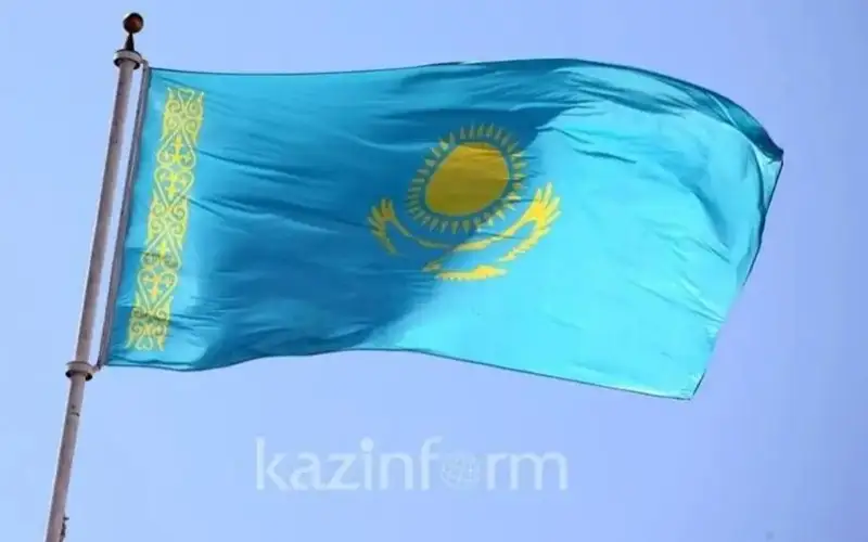 Флаг Казахстана