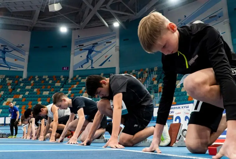 Юношеский чемпионат Казахстана по легкой атлетике проходит в Астане