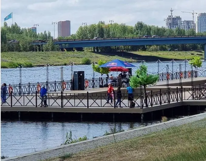 Бассейн появился в столичном Триатлон-парке