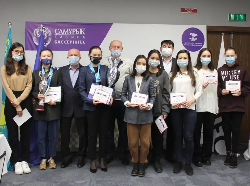 Определились победители чемпионата РК по классическим шахматам среди женщин