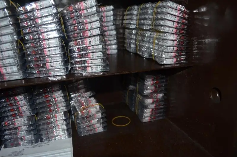 Полторы тысячи ампул с психотропами изъяли полицейские СКО