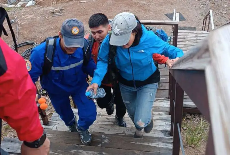 Туристку из Кореи спасли в горах Алматинской области