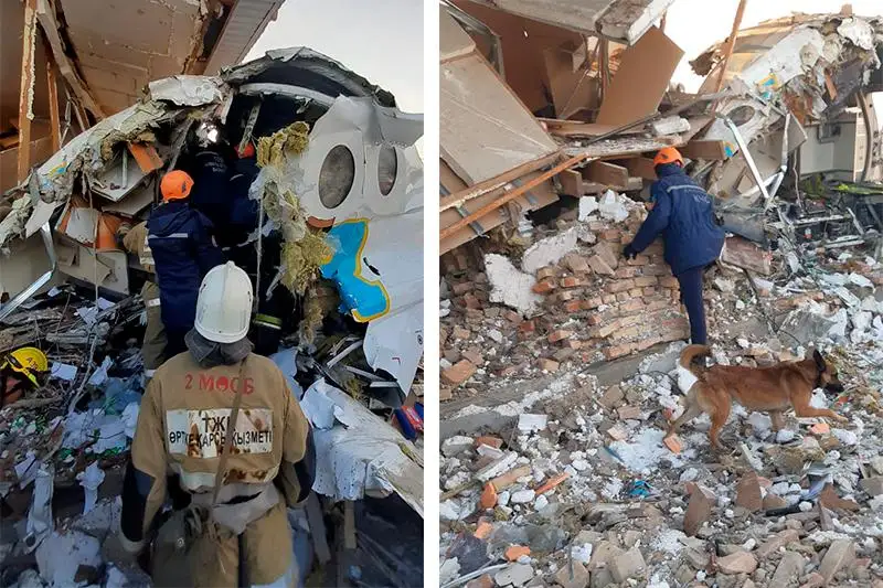 Четыре иностранца были на борту разбившегося под Алматы самолета