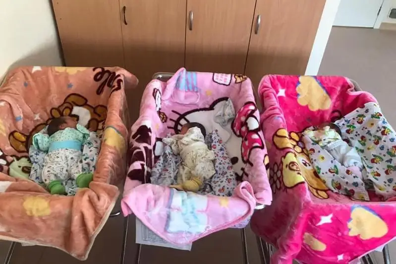 Тройню родила жительница Шымкента