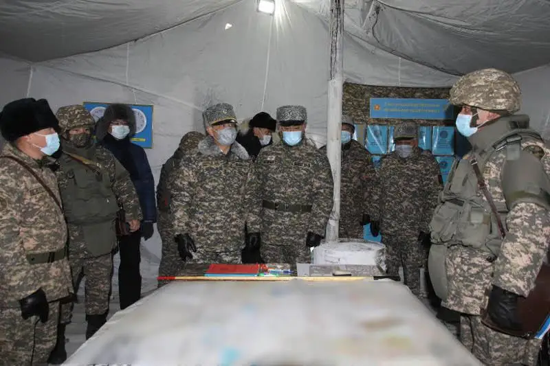 В преддверии нового года проверены воинские части Карагандинского гарнизона