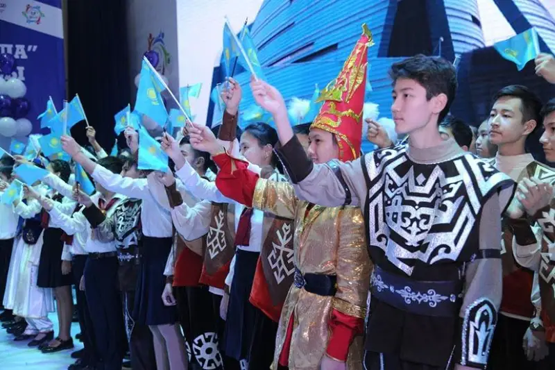 В НИШ Шымкента прошло праздничное мероприятие «Ұлы дала мұрагерлері»