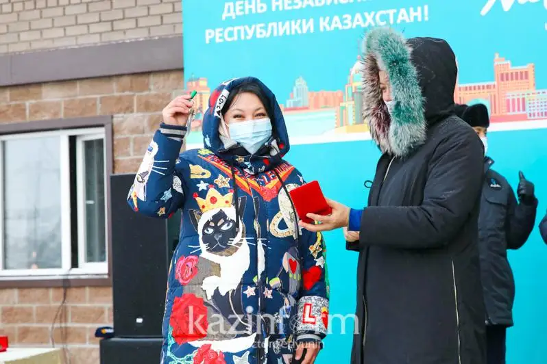 Первый в Нур-Султане ЖК, подключенный к газу, встретил своих новоселов