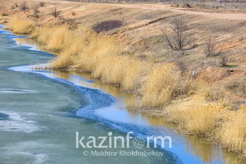 Уровень воды снижается на реках СКО