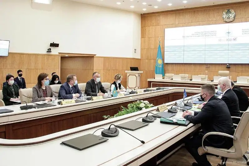 В ЦИК РК состоялась встреча с Миссией наблюдателей от СНГ