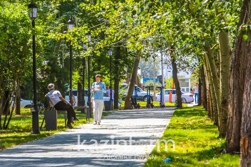 Площадь парковых зон в Алматы к 2025 году увеличится на 180 гектаров