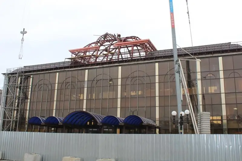 Привокзальную площадь реконструируют в Петропавловске