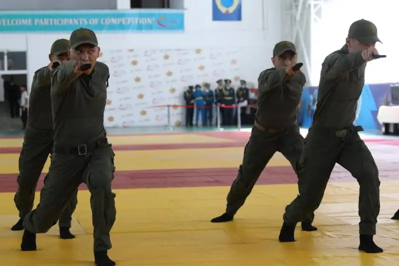 Кубок Казахстана по армейскому рукопашному бою прошел в Алматы