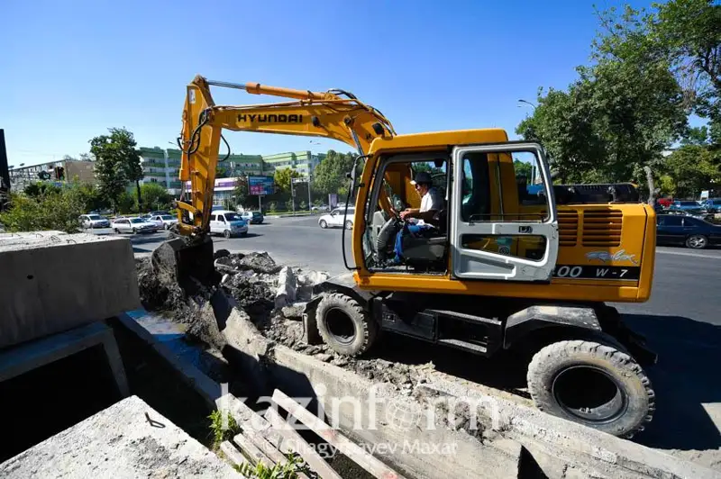 Улицу Айтеке би в Алматы пробьют до конца сентября