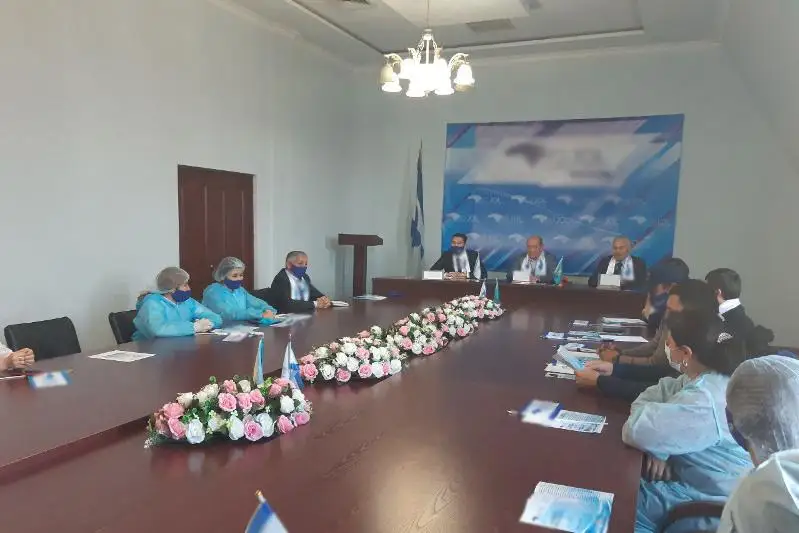 Акжоловцы провели ряд встреч с дипломатами и медработниками