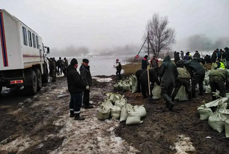 В ЗКО завершили откачку воды из 57 подтопленных домов