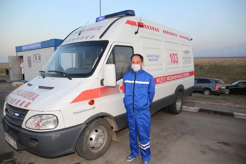 Автопарк Жамбылской станции скорой медицинской помощи пополнился 65 машинами