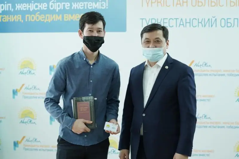 Туркестан: ряды партии «Nur Otan» пополнились новыми гражданами