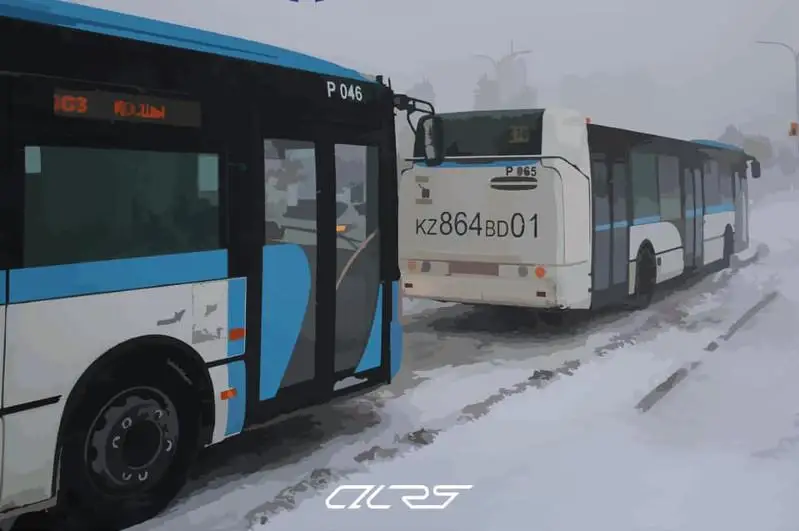 В Нур-Султане частично изменена схема движения двух пригородных маршрутов