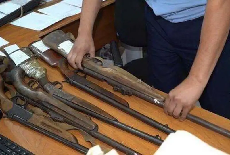 Акция по добровольной сдаче оружия стартовала в Алматинской области