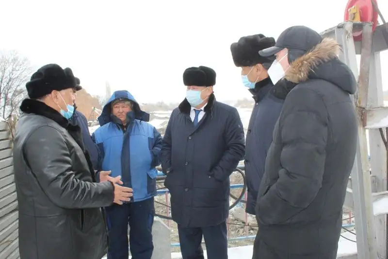 Сенаторы проверили ход строительства социальных объектов в Алматинской области