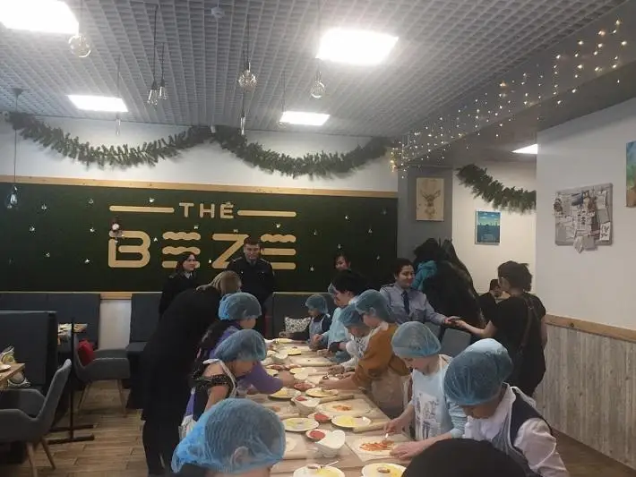 Стать пиццмейкерами смогли дети из малообеспеченных семей в Кокшетау