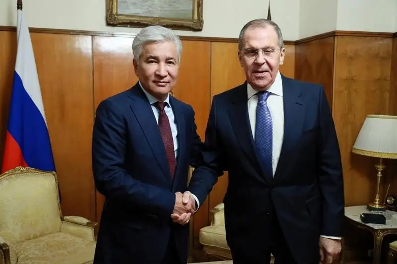 Глава МИД РФ встретился в Москве с Имангали Тасмагамбетовым