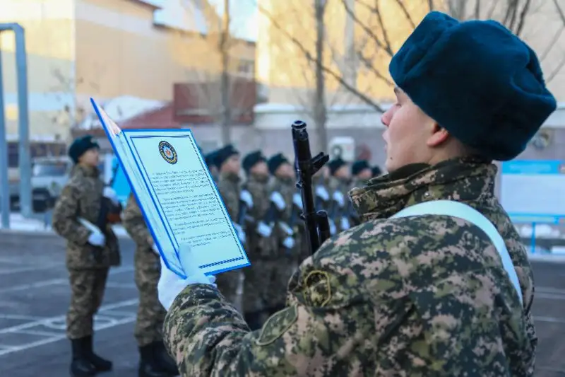 Более ста новобранцев пополнили ряды органов военной полиции