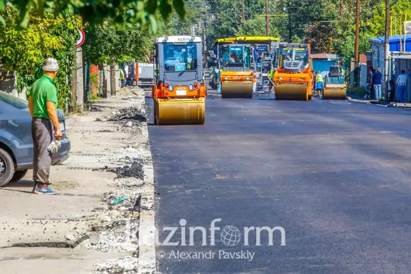 Какие дороги ремонтируют в Алматы