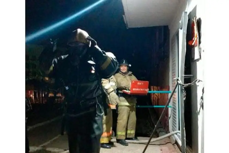 Стали известны подробности пожара, произошедшего в Кокшетау