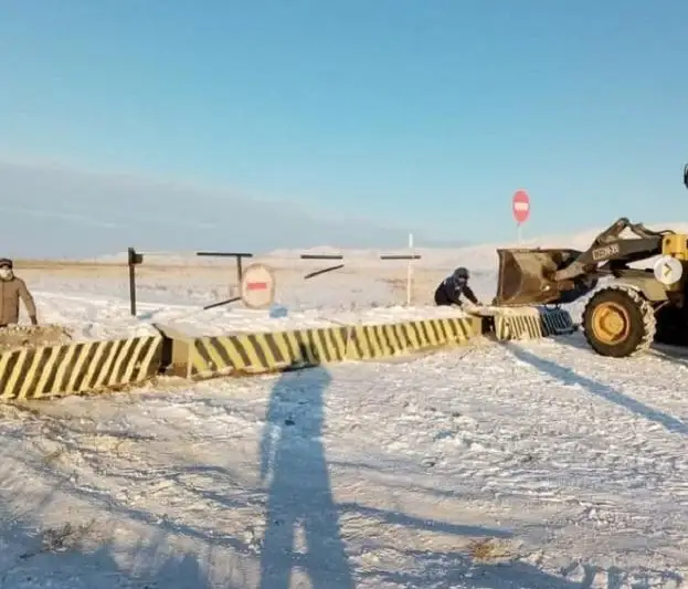 Ледовую переправу закрыли в Курчумском районе ВКО