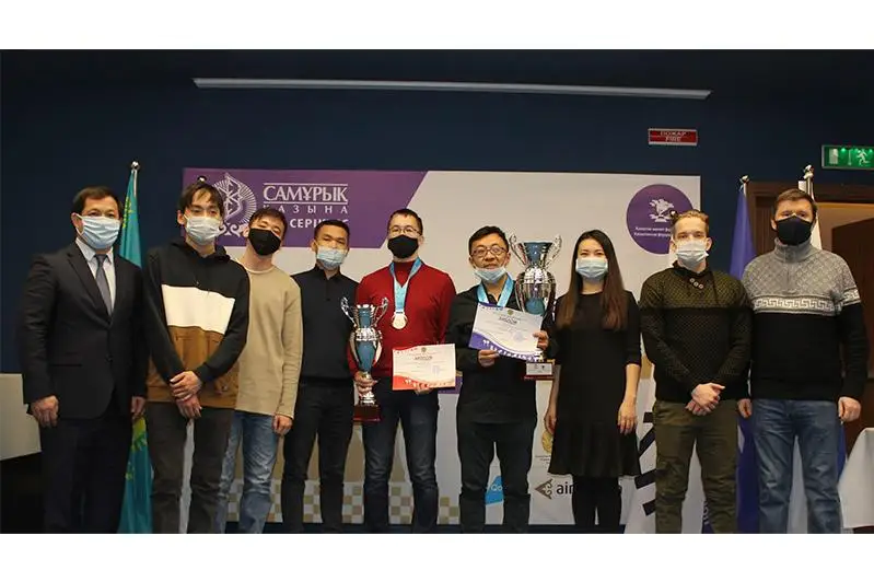 Определились победители чемпионата РК по классическим шахматам среди мужчин