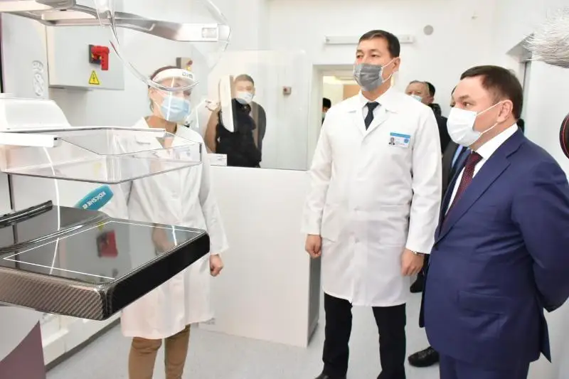 Онкологический центр открылся в Акмолинской области