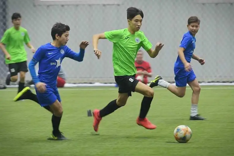 Крытый футбольный манеж презентовали в Павлодаре в канун Дня независимости