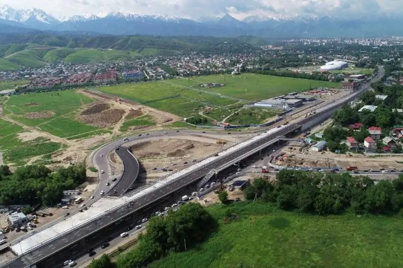 Когда сдадут в эксплуатацию новые развязки в Алматы