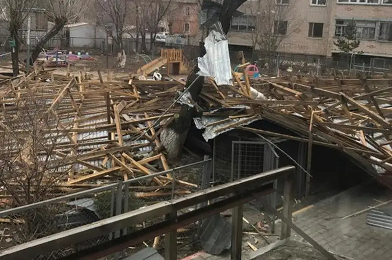 Ураган в Акмолинской области: создана комиссия для оценки нанесённого ущерба