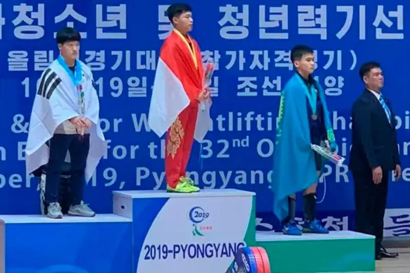 Казахстанский тяжелоатлет стал третьим на юношеском чемпионате Азии