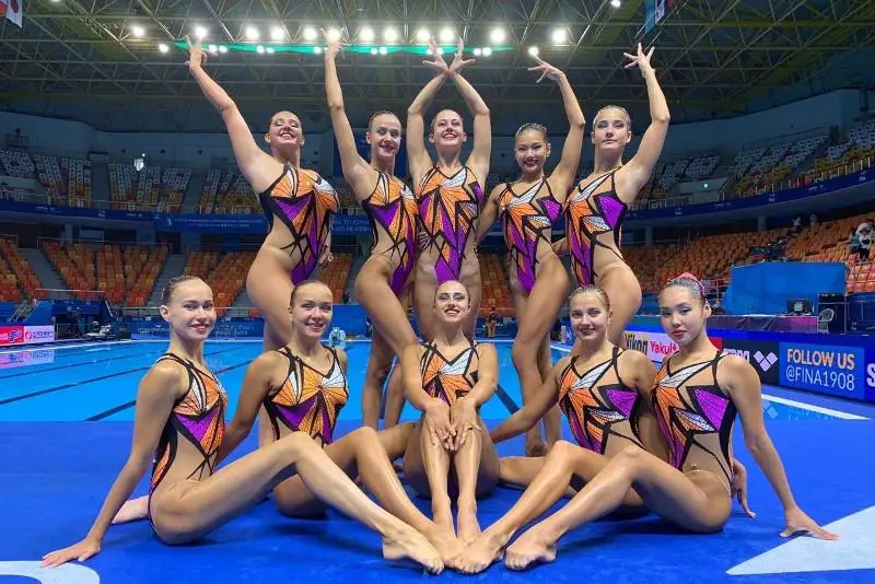 Казахстанская команда по артистическому плаванию вышла в финал ЧМ-2019