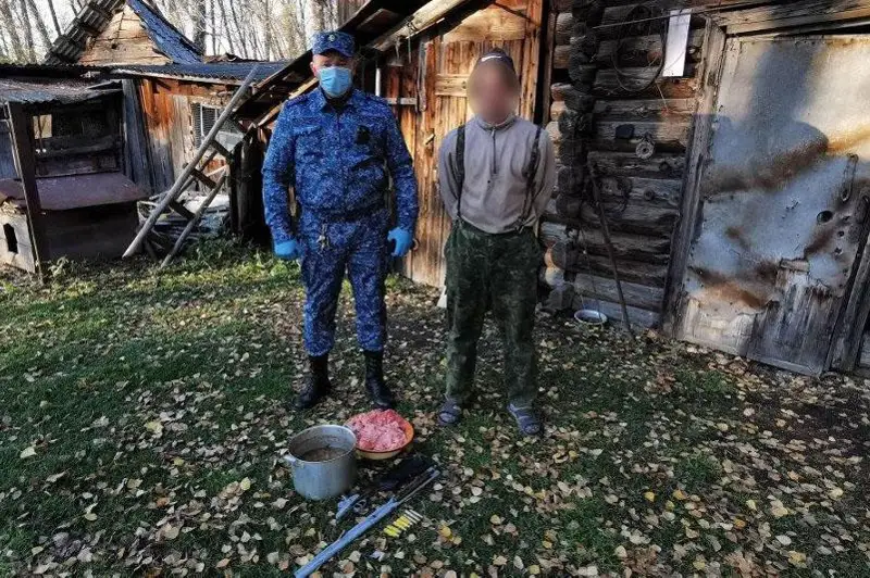 Медведя застрелил житель ВКО