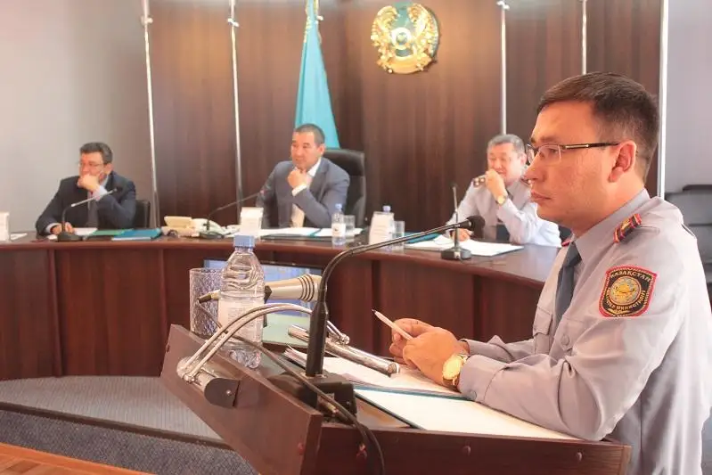 Полицейские Костаная пройдут анонимное анкетирование на уровень восприятия коррупции