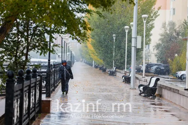 Дожди ожидаются на западе и севере Казахстана