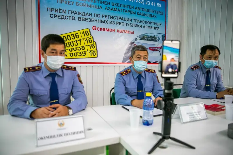 Более 90 автомашин из Армении поставили на  учет в ВКО