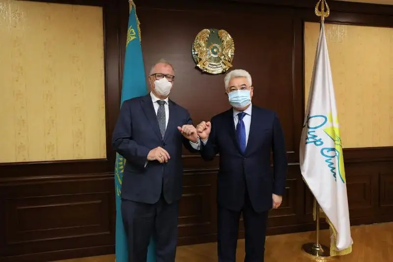 Бейбут Атамкулов обсудил с послом Германии перспективные инвестиционные проекты