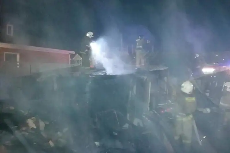 79-летнего дедушку спасли из пожара в Кокшетау