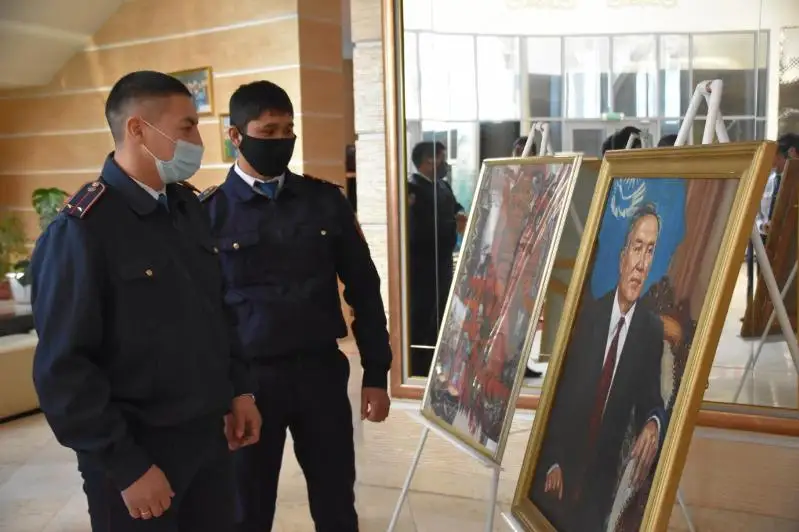 Молодые сотрудники ОВД Карагандинской области посетили музей Первого Президента РК в Темиртау