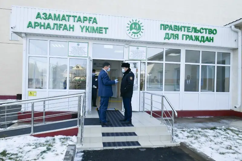 ЦОН Тюлькубасского района Туркестанской области переехал в новое здание